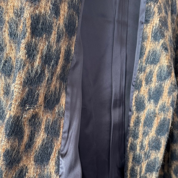 MaxMara Animal Print coat - Brown and Black - Picture 8 of 10